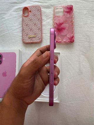 iPhone 16 Rosa 128GB con Accesorios