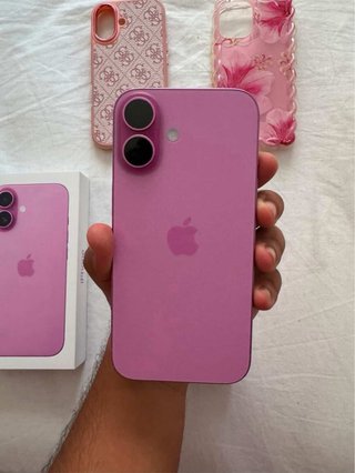 iPhone 16 Rosa 128GB con Accesorios