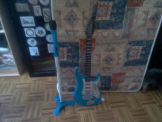 Guitarra y micrófono para niños