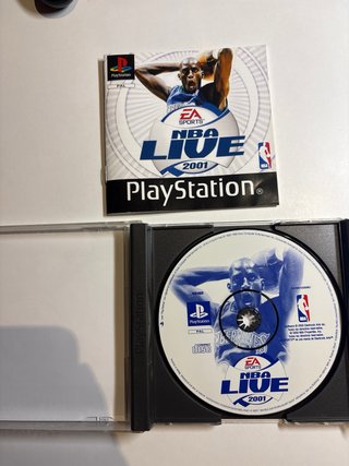 NBA Live 2001 PS1 EA Sports