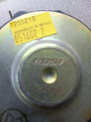 Altavoz Bose.
