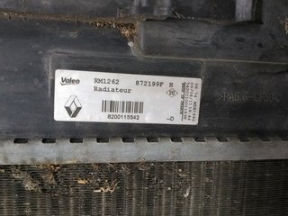 RADIADOR AGUA RENAULT SCENIC II Authentique 82001
