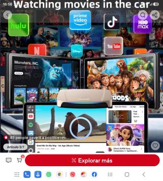 Carlinkit 8GB RAM 128GB Almacenamiento