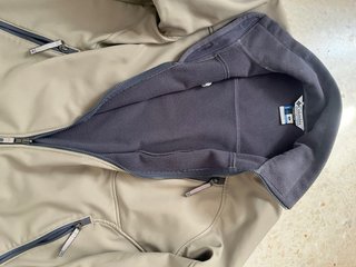 Chaqueta Columbia Beige/Gris Talla L