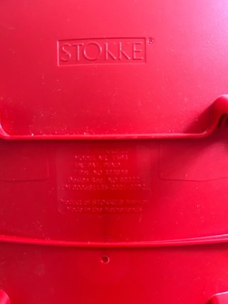 Respaldo Trona Stokke Rojo