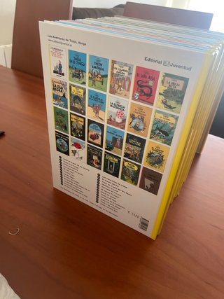 Cómic Las aventuras de Tintín completa tapa dura