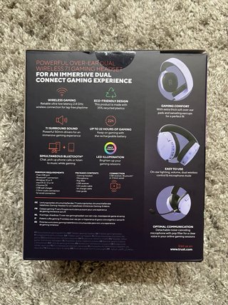 Auriculares Gaming Trust FAYZO Dual Wireless
