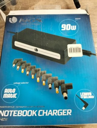 NGS W-90 Cargador Universal Portátil 90W USB