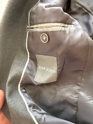 Americana Traje Dan John Gris Talla L -54