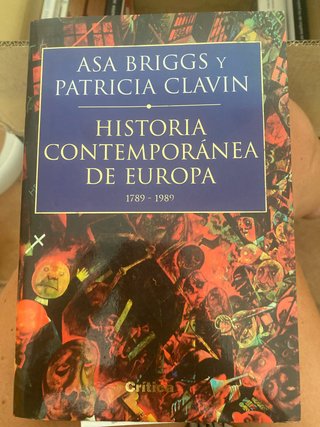 Historia contemporánea de Europa 1789-1989