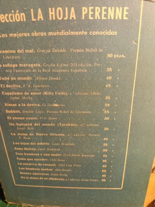 LOTE DE CUATRO NOVELAS ANTIGUAS