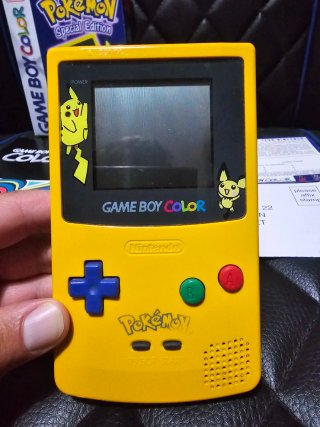 Game Boy Color Edición Especial Pikachu