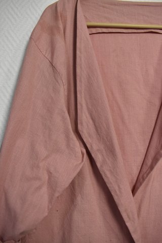 Chaqueta rosa palo ligera