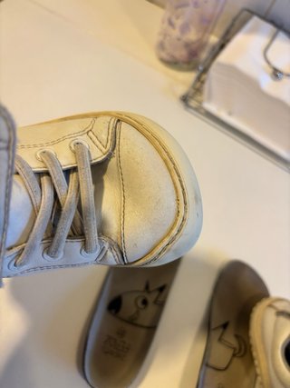 Zapato Feroz Blanco Talla 27