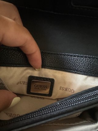 Bolso Guess Negro - Como Nuevo