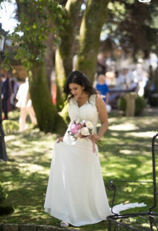 Vestido de Novia Rosa Clara