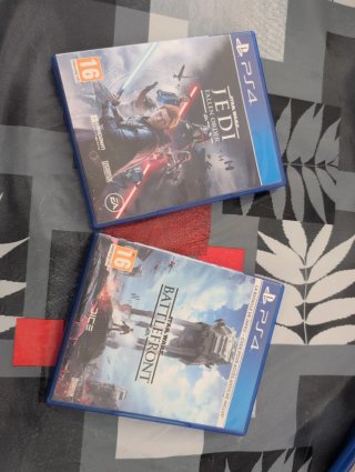 Star Wars Jedi Fallen Order y Battlefront PS4