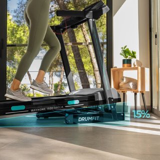 Cinta de Correr DrumFit WayHome 1600 Obelia