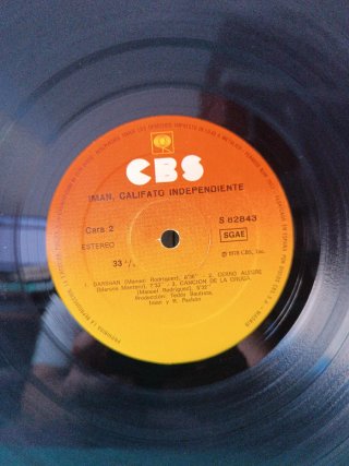 Imán - Califato Independiente. LP Vinilo 1978