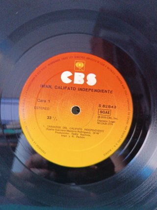Imán - Califato Independiente. LP Vinilo 1978