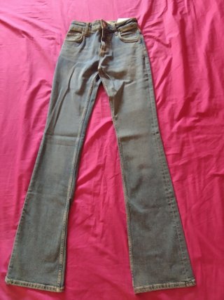 3 Pantalones Vaqueros Flare Azules