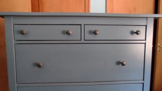 Cómoda Ikea Hemnes Azul