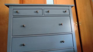 Cómoda Ikea Hemnes Azul