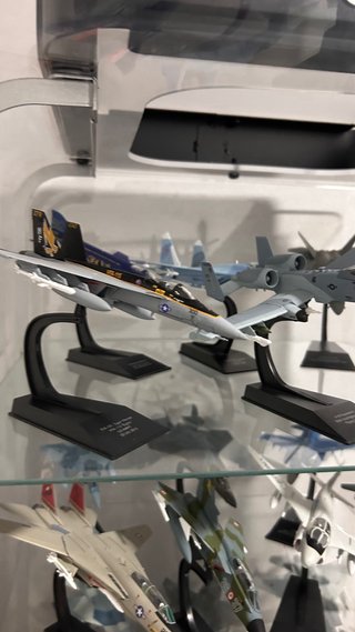 Lote 20 maquetas aviones militares