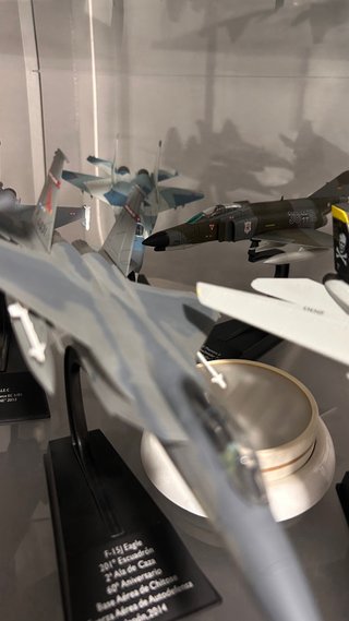 Lote 20 maquetas aviones militares