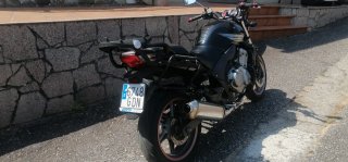 Honda CBF 600 N Negra