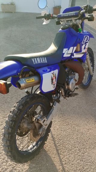 Yamaha DTR 125 Enduro/Motocross Azul/Blanco