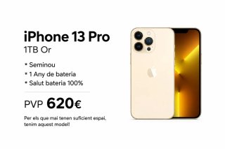 iPhone 13 Pro 1TB Oro - Seminuevo