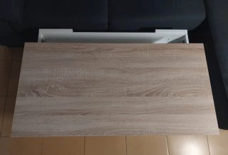 Mesa centro elevable