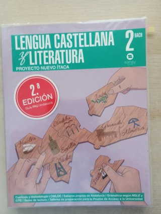 Libro lengua castellana y literatura 2° bachiller