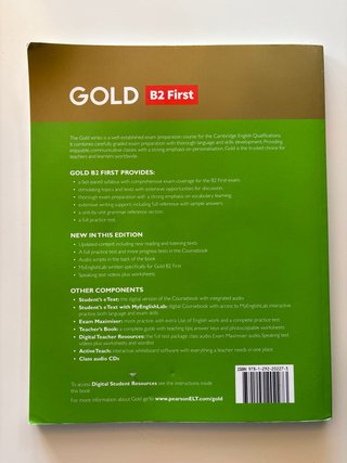 Gold B2 First New Edition Coursebook