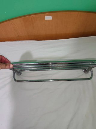 Toallero Estante Baño Acero Inoxidable