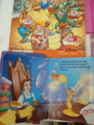 Lote DVD y Libros Barbie y Disney + DVD de regalo