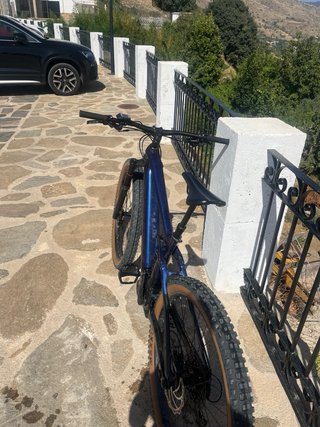 Bicicleta Eléctrica Trek Azul/Morado