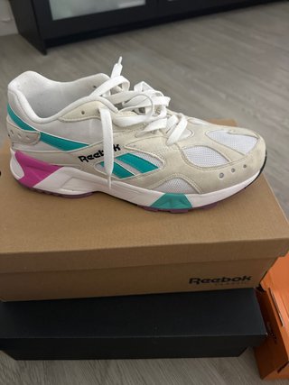 Reebok Aztrek Pink Teal White