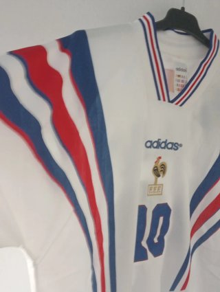 Camiseta futbol Francia Zidane 10 Talla XL