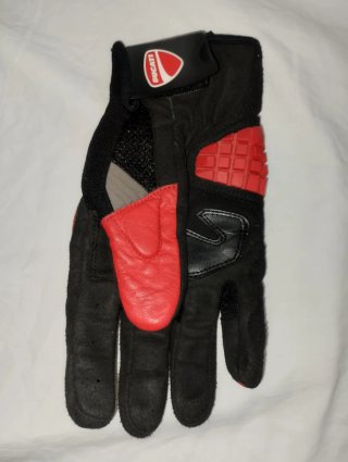 Guantes Moto Verano Piel Carbono Talla M
