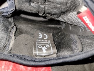 Guantes Moto Verano Piel Carbono Talla M