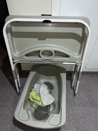 Cambiador bañera bebé