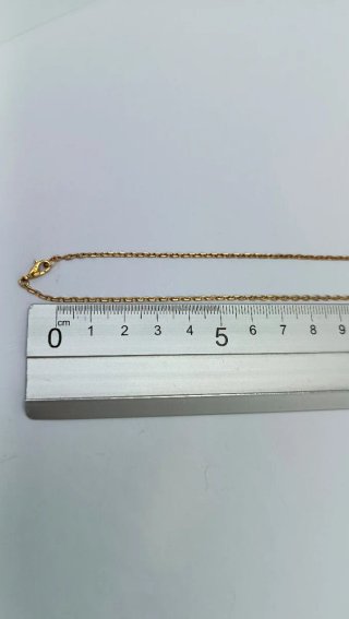 Cadena de oro 18kt.