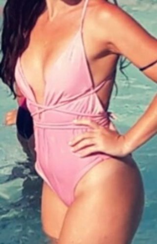 Bañador rosa