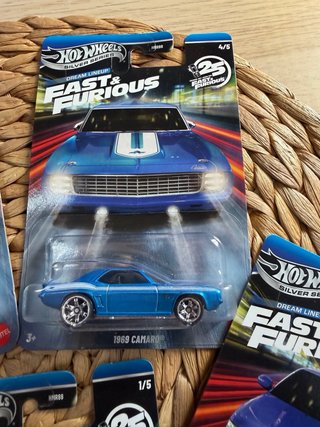 Hot Wheels Fast & Furious Dream Lineup