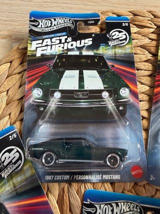 Hot Wheels Fast & Furious Dream Lineup