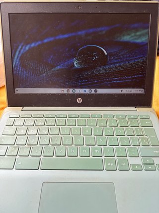 Chromebook HP Azul Usado