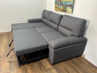 Sofá Cama Gris con Arcón