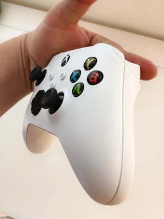 Mando Xbox Series X Blanco Edicion Robot White